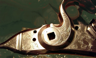 Jagdgravurornamentik nach historischem Stil Renaissance-Barock Ornament nach eigenem Entwurf