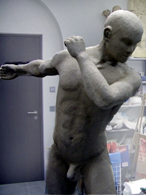 Figur für Inszenierung Boris Gudonow
