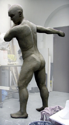 Figur für eine Boris Gudonow Inszenierung